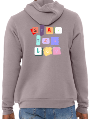 Magazine lettering hoodie