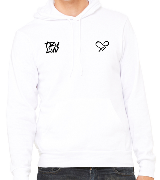 Magazine lettering hoodie