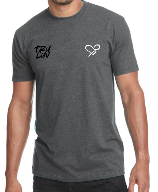 Half luv heart t