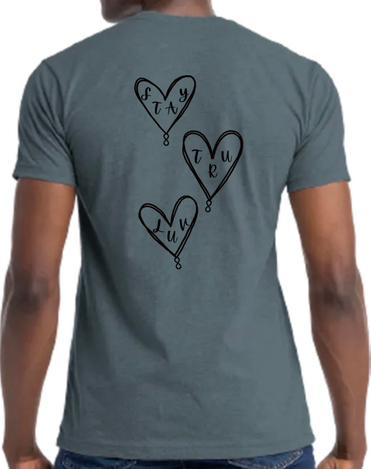 3 heart T