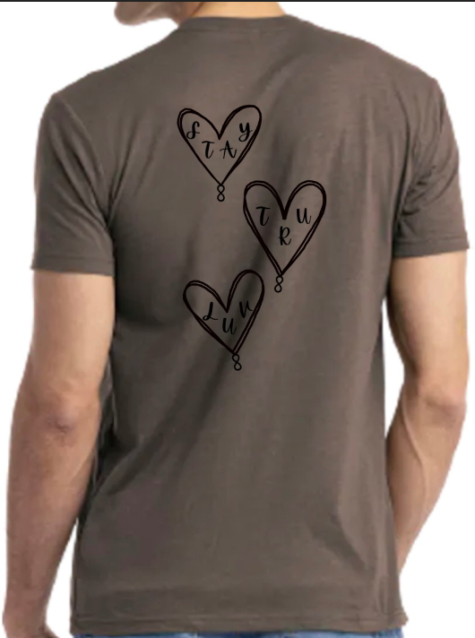 3 heart T
