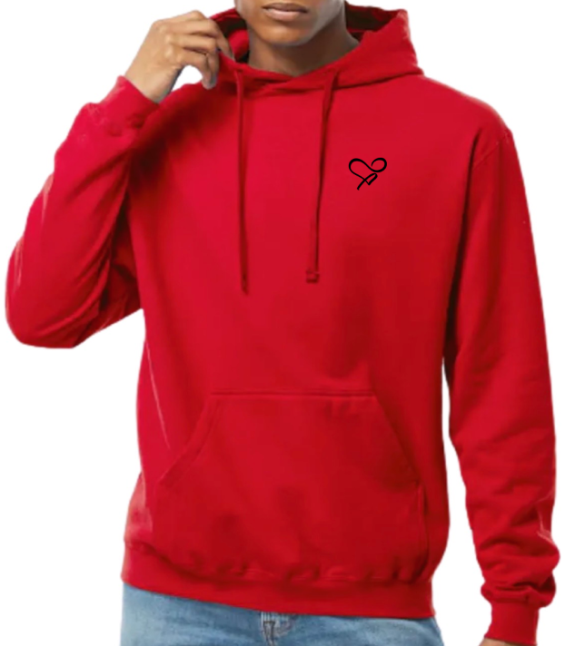 3 Heart Hoodie
