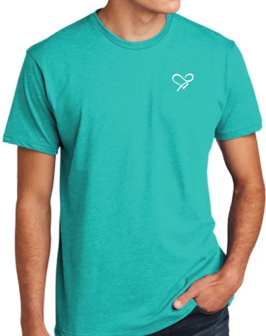 Half luv heart T