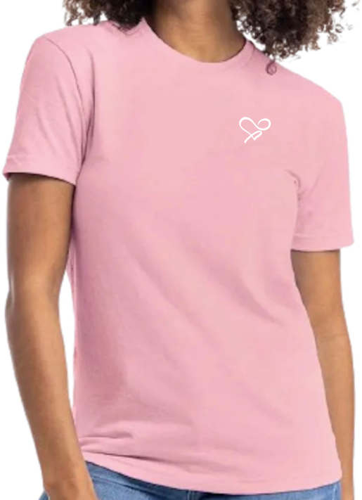 Half luv heart T