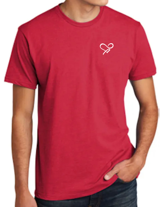 Half luv heart T