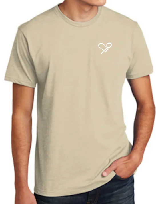 Half luv heart T