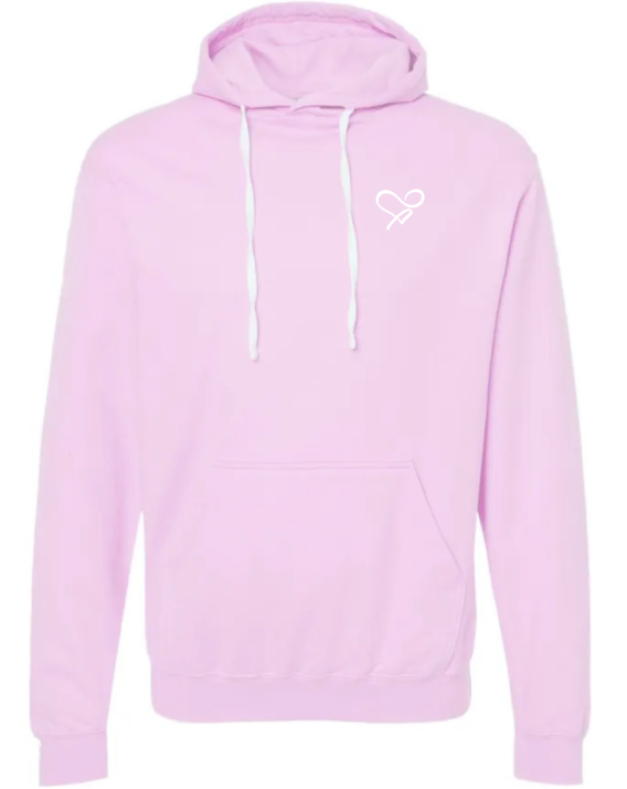 Half Luv Heart Hoodie