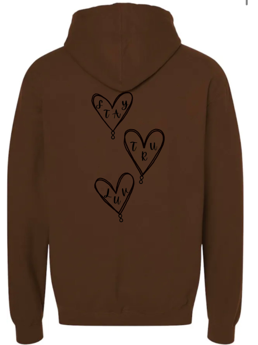3 Heart Hoodie