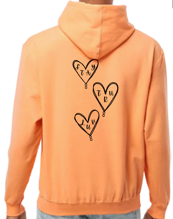 3 Heart Hoodie