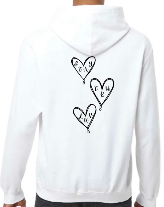 3 Heart Hoodie
